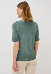 Cecil V-Shirt aus reiner Baumwolle günstig online kaufen