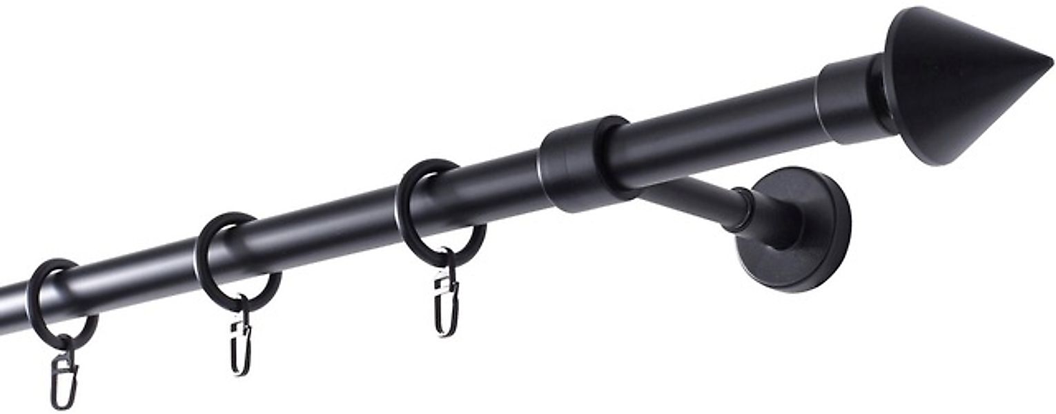 GARESA Gardinenstange »BASE« Ø 20 mm 1 läufig-läufig Wunschmaßlänge Vorhang günstig online kaufen