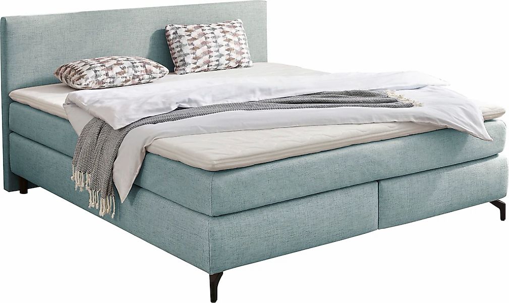 INOSIGN Boxspringbett Alinas, mit Topper und Zierkissen, in unterschiedlich günstig online kaufen
