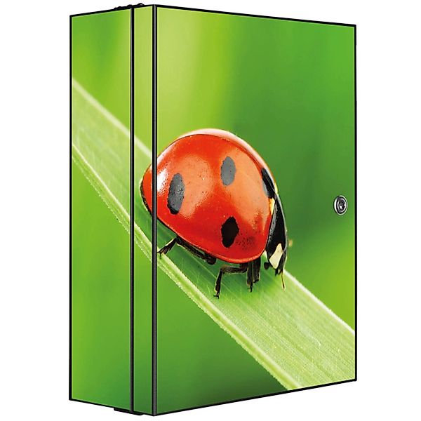 Banjado XXL Medizinschrank Abschliessbar 35x46x15cm Arzneischrank Anthrazit günstig online kaufen