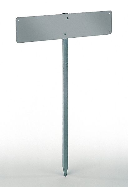 Alberts Zaun, Nummernschild-Befestigung zum Einschlagen feuerverzinkt günstig online kaufen