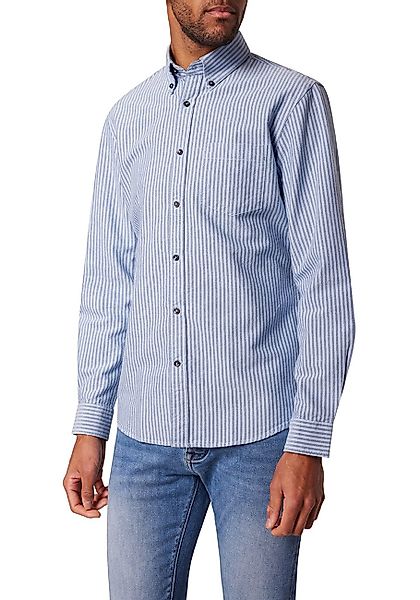 Pierre Cardin Streifenhemd mit Button-Down-Kragen - günstig online kaufen