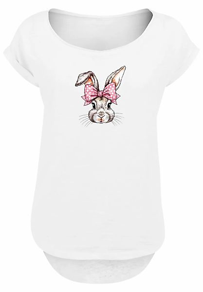 F4NT4STIC T-Shirt "Niedlicher Hase mit Schleife" Premium Qualität günstig online kaufen