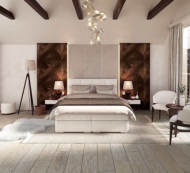 thematys Boxspringbett Bett Polsterbett Stauraumbett 140x200, 160x200, 180x günstig online kaufen