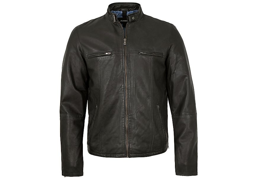Maddox Lederjacke Harun MADDOX - Herren Lederjacke Lammnappa schwarz günstig online kaufen