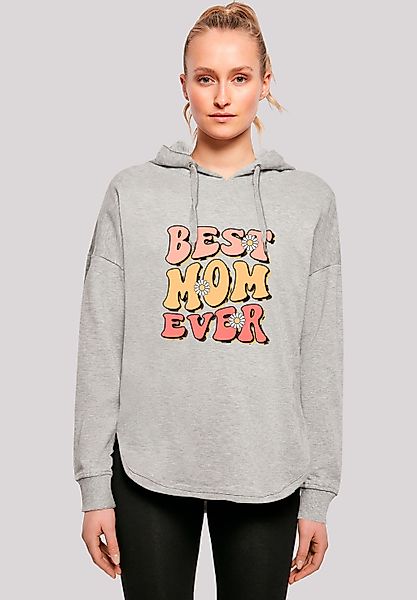 F4NT4STIC Kapuzenpullover "Muttertag best mom ever Retro Blumenmuster", Pre günstig online kaufen
