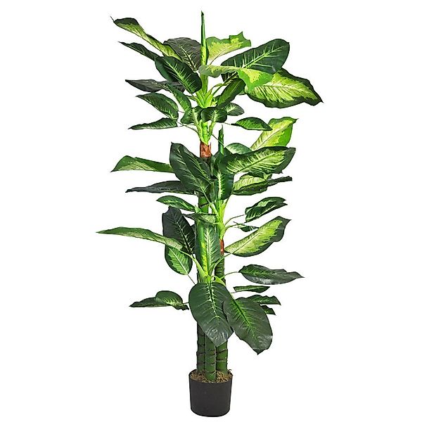 Kunstbaum Dieffenbachie Kunstpflanze Kunstbaum Künstliche Pflanze günstig online kaufen