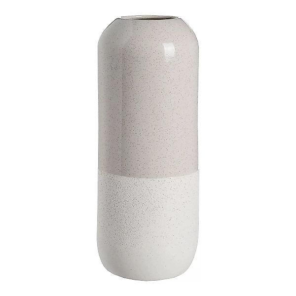 Vase Sandy, D:12,5cm x H:32cm, hellgrau günstig online kaufen