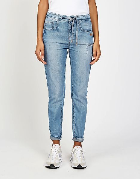 GANG 5-Pocket-Jeans "94AMELIE JOGGER" mit Tunnelzug, Relaxed Fit günstig online kaufen