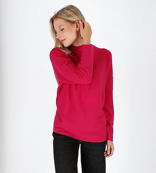 halsüberkopf Accessoires Strickpullover Strickpullover mit Stehkragen günstig online kaufen