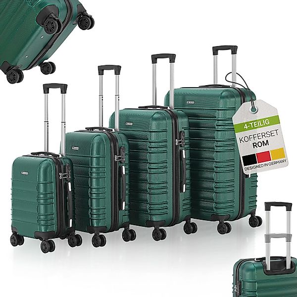 Juskys Trolleyset Rom, 4 Rollen, (4 günstig online kaufen