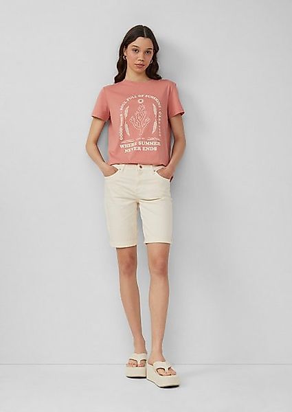 QS Shorts Jeans-Bermuda Catie / Slim Fit / Mid Rise günstig online kaufen