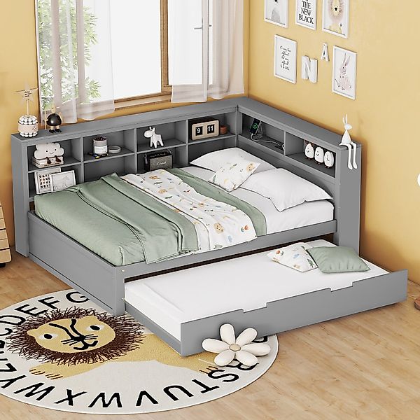 HAUSS SPOLE Schlafsofa 140x200 mit ausziehbarem günstig online kaufen