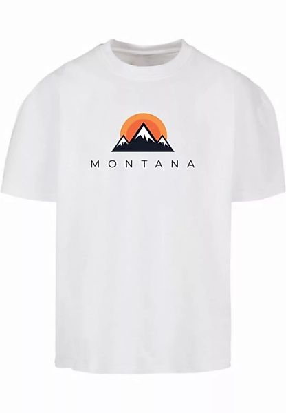 Merchcode T-Shirt Merchcode Herren Montana Ultra Heavy Cotton Box T-Shirt ( günstig online kaufen