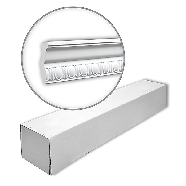 PROFHOME 150112 Eckleisten 1 Karton Set mit 16 Zierleisten 32 m Weiß günstig online kaufen