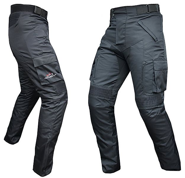PROANTI Motorradhose Touring Biker Hose Motorrad wasserdichte Textil Hose günstig online kaufen