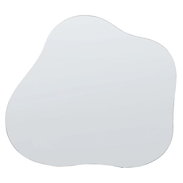 Beliani Wandspiegel BAGNEUX Silber 50x50x55 günstig online kaufen