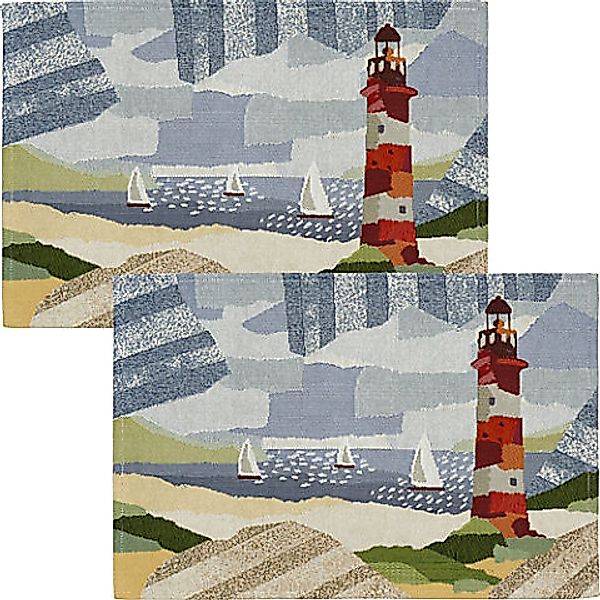 Sander Gobelin Tischset By the sea im 2er-Pack günstig online kaufen