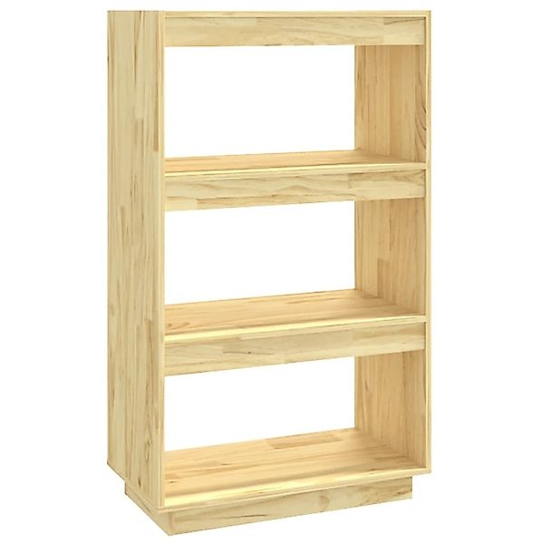 vidaXL Bücherregal, Buchregal/Raumteiler 60x35x103 cm Massivholz günstig online kaufen