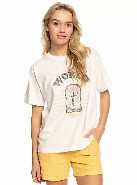 Roxy Print-Shirt Moonlight Sunset - Oversize Boyfriend-T-Shirt für Frauen günstig online kaufen