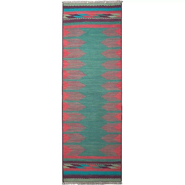 PersaTepp Teppich Kelim Gashgai multicolor B/L: ca. 65x203 cm günstig online kaufen