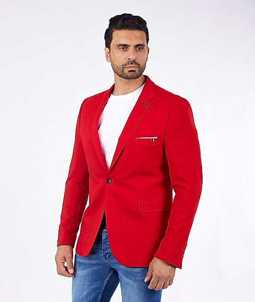 Denim Distriqt Jerseysakko Sportliches Herren SLIM günstig online kaufen