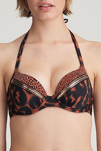 Marie Jo Push-Up-Bikini-Oberteil Amanda 70C mehrfarbig günstig online kaufen