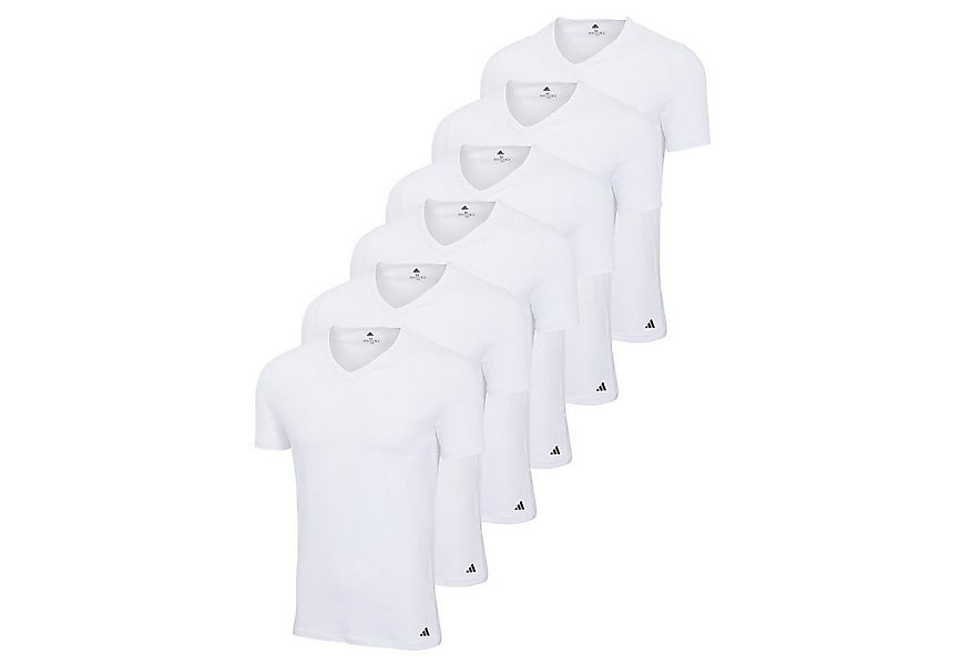 adidas Sportswear T-Shirt Herren T-Shirt 6er Pack Baumwolle (Packung, 6er P günstig online kaufen