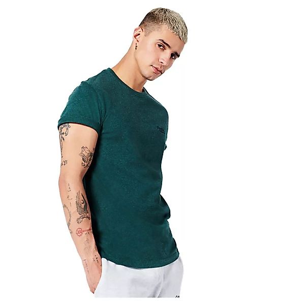 Superdry Vintage Logo Embroided Kurzarm T-shirt XL Buck Green Marl günstig online kaufen