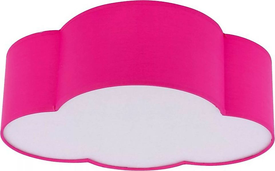 Kinderzimmerlampe Wolke Pink 41 x 31 cm E27 Cloud günstig online kaufen