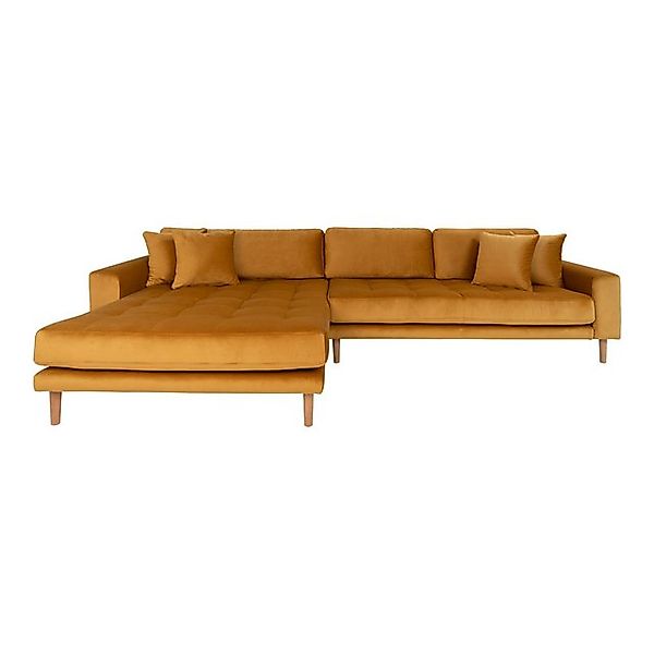 ebuy24 Sofa Lido Sofa, Chaiselongsofa rechts gewendet Velour, 1 Teile günstig online kaufen