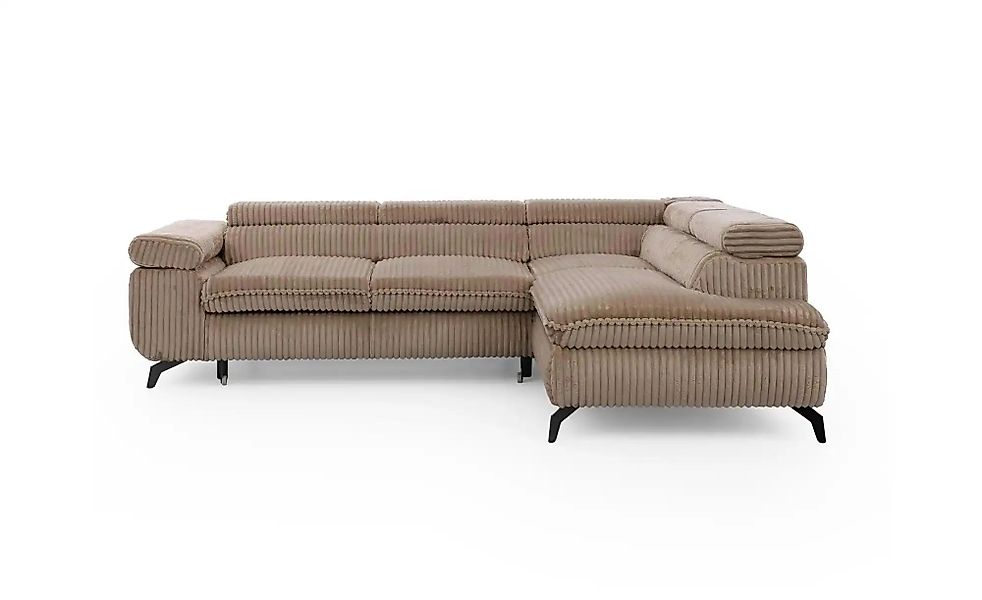 S-STYLE Ecksofa mit Schlaffunktion Bonnie ¦ beige ¦ Maße (cm): B: 275 H: 76 günstig online kaufen