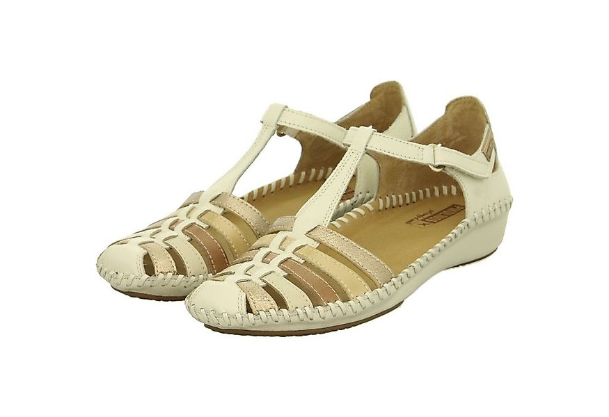 PIKOLINOS Pikolinos 655-0843C2 NATA Damen Glattleder weiss Slipper günstig online kaufen