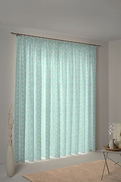 Adam Vorhang "Retro Floret" Kräuselband 1 Stk. tlg. aus 100% Bio-Baumwolle günstig online kaufen