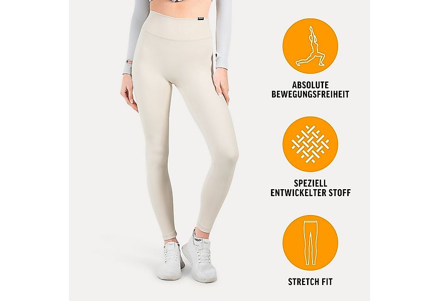 Smilodox Leggings Selina, High Waist Shaped Fit Yogahose, elastisches Mater günstig online kaufen