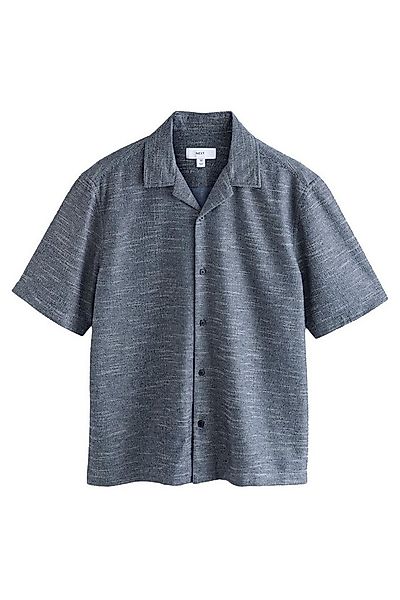 Next Kurzarmhemd Strukturiertes Kurzarmhemd aus Jersey (1-tlg) günstig online kaufen