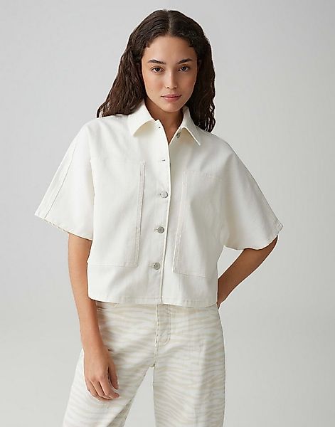 OPUS PANTS Kurzarmbluse Jokina chill Überschnittener Halbarm für lässige Lo günstig online kaufen