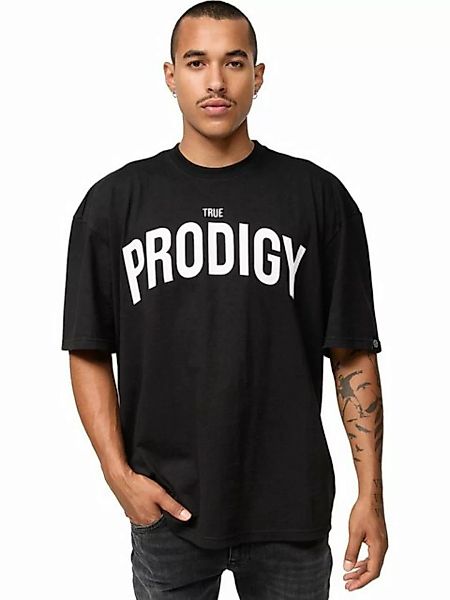 trueprodigy Oversize-Shirt Jordan Logoprint Rundhals dicker Stoff günstig online kaufen