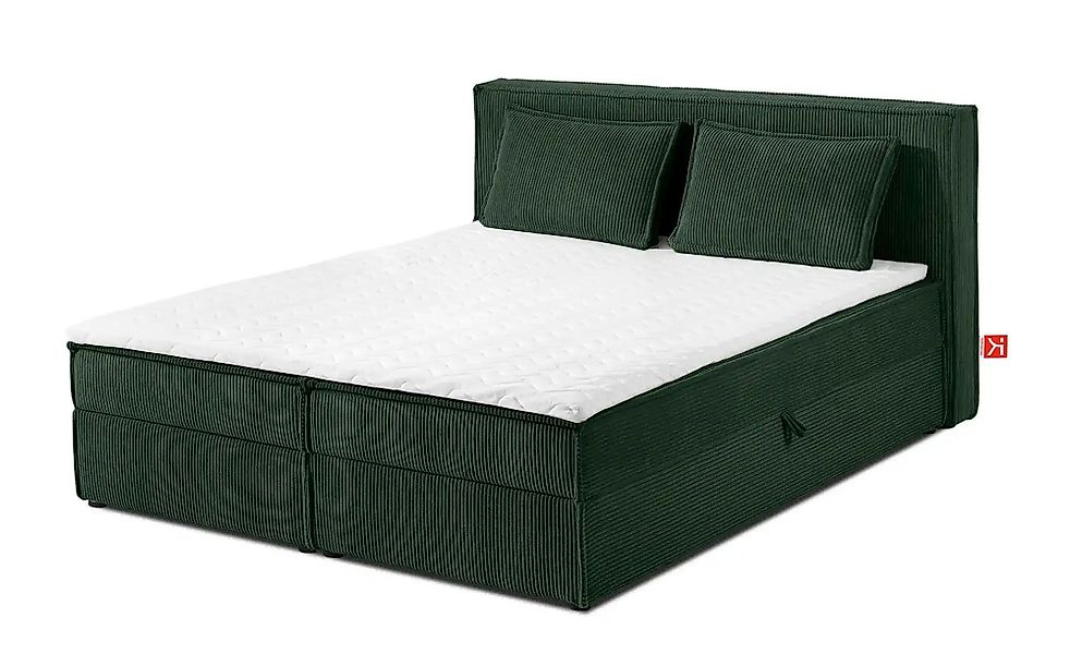 KONSIMO Boxbett   ¦ grün ¦ Maße (cm): B: 165 H: 95 Betten > Polsterbetten - günstig online kaufen