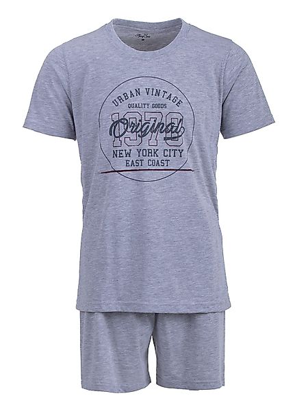 Henry Terre Schlafanzug Pyjama Set Shorty günstig online kaufen