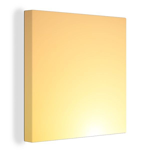 OneMillionCanvasses® Leinwandbild Sonne mit gelbem Schimmer, günstig online kaufen