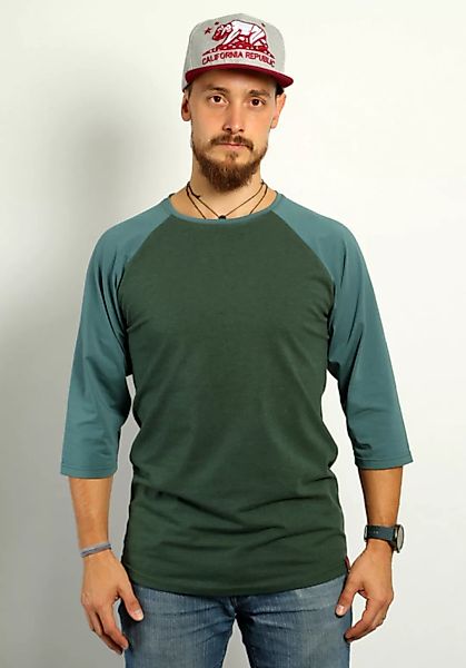Männer Raglan 3/4 Shirt günstig online kaufen