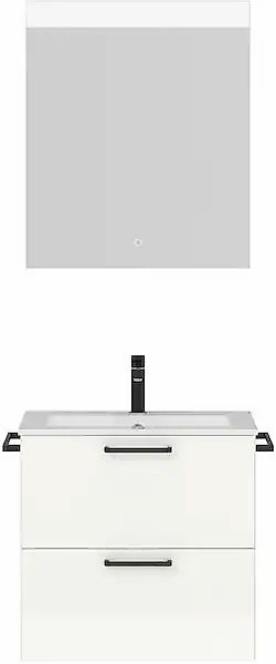nobilia® Badmöbel-Set »Tolvina« vormontiert, mit Soft-Close, 2 Stk. tlg. günstig online kaufen
