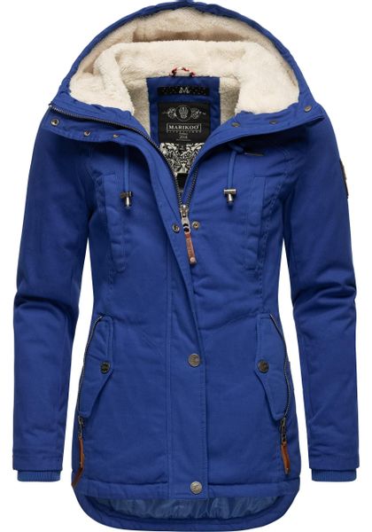Marikoo Winterjacke "Bikoo" mit Kapuze sportliche Damen Outdoor Baumwolljac günstig online kaufen