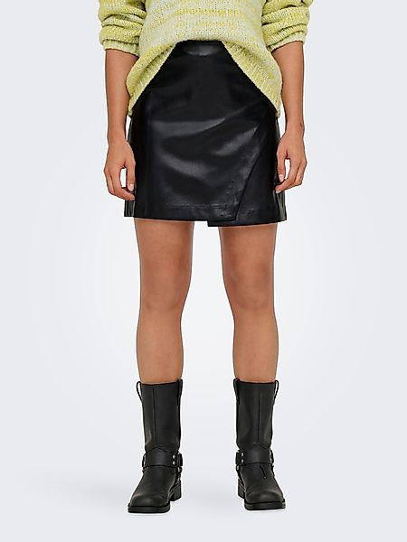 ONLY Lederimitatrock ONLZETA HW FAUX LEA günstig online kaufen