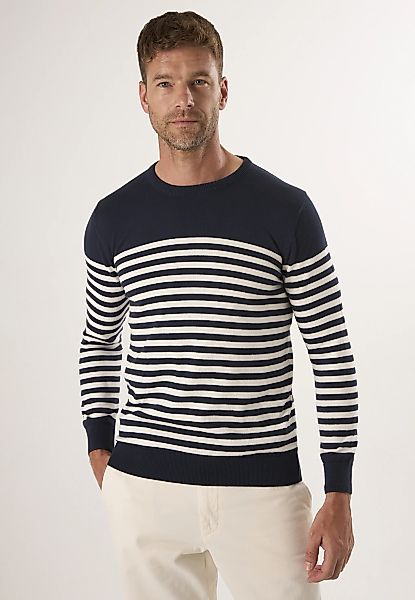 Felix Hardy Rundhalspullover "Basic-Pullover mit Rundhalsausschnitt" günstig online kaufen