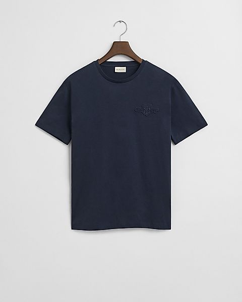 Gant T-Shirt REG TONAL SHIELD SS günstig online kaufen