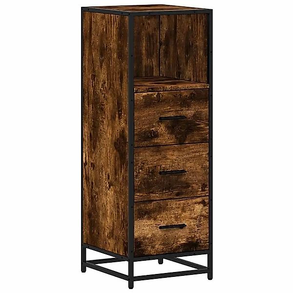 vidaXL Badschrank Räuchereiche 35x37,5x100 cm Holzwerkstoff 849251 günstig online kaufen