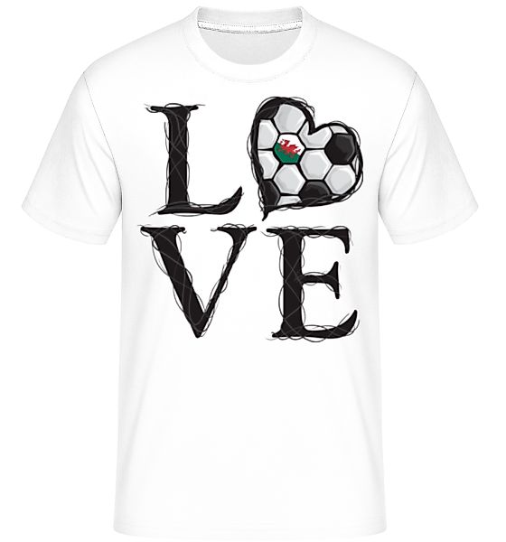 Love Fußball Wales · Shirtinator Männer T-Shirt günstig online kaufen