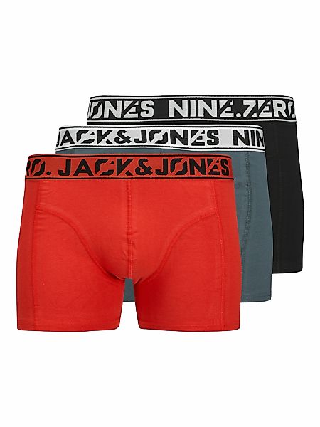 Jack & Jones Trunk "JACNINE.ZERO SOLID TRUNKS 3 PACK" Packung, 3 Stk. mit M günstig online kaufen